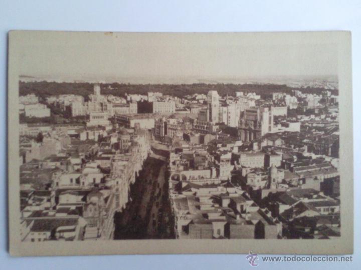 Postales: POSTAL MADRID, VISTA PARCIAL DESDE EL EDIFICIO DE LA TELEFONICA - Foto 1