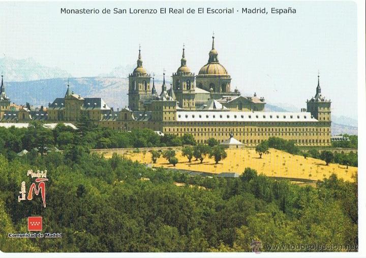 Postkarten: POSTAL DEL MONASTERIO DE SAN LORENZO EL REAL DE EL ESCORIAL SIN CIRCULAR
