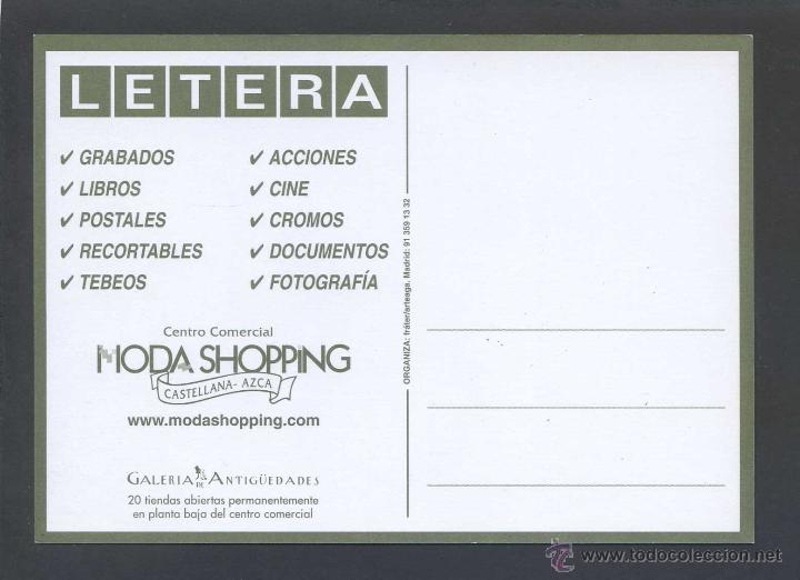 Postales: Madrid. *Letera 1999* Nueva. - Foto 2