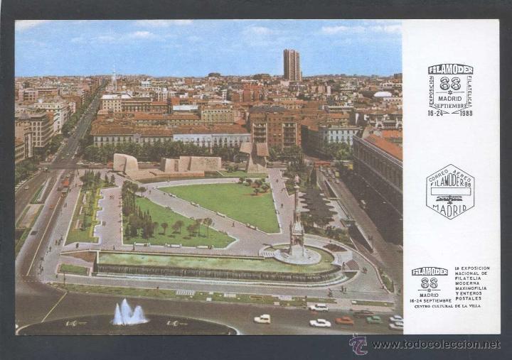 Postales: Madrid. Expo *Filamoder 88* Circulada 1988. - Foto 1