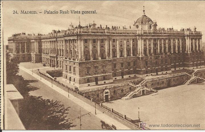 Postales: MADRID PALACIO REAL SIN ESCRIBIR - Foto 1