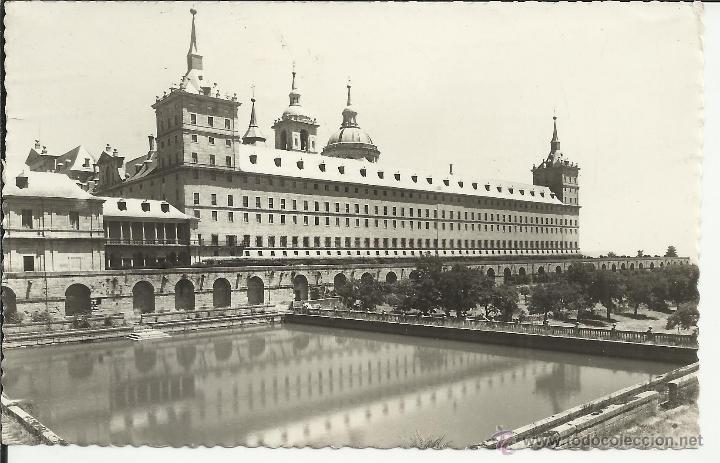 Postales: MADRID MONASTERIO DE EL ESCORIAL ESCRITA - Foto 1