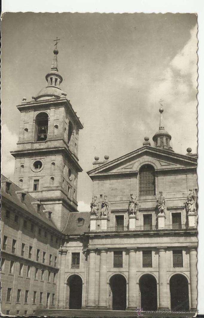 Postales: MADRID MONASTERIO DE EL ESCORIAL ESCRITA - Foto 1