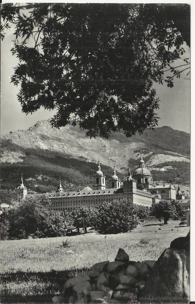 Postales: MADRID MONASTERIO DE EL ESCORIAL ESCRITA - Foto 1