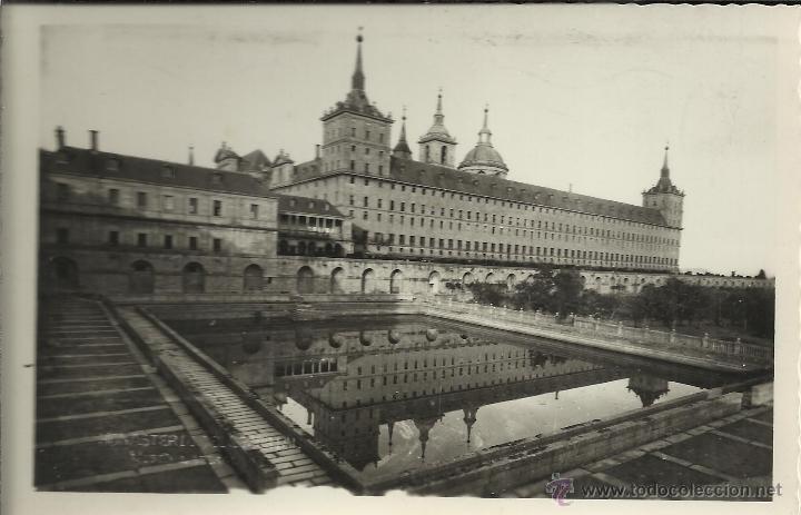 Postales: MADRID MONASTERIO DE EL ESCORIAL ESCRITA - Foto 1