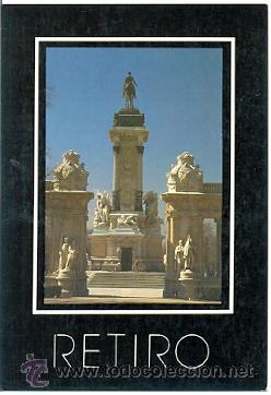 Postales: 72-esp101. Postal Madrid. Parque del Retiro - Foto 1