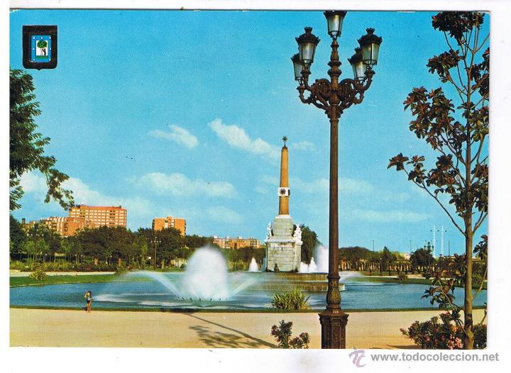 Postales: POSTAL: PARQUE DE LA ARGANZUELA. MADRID - Foto 1