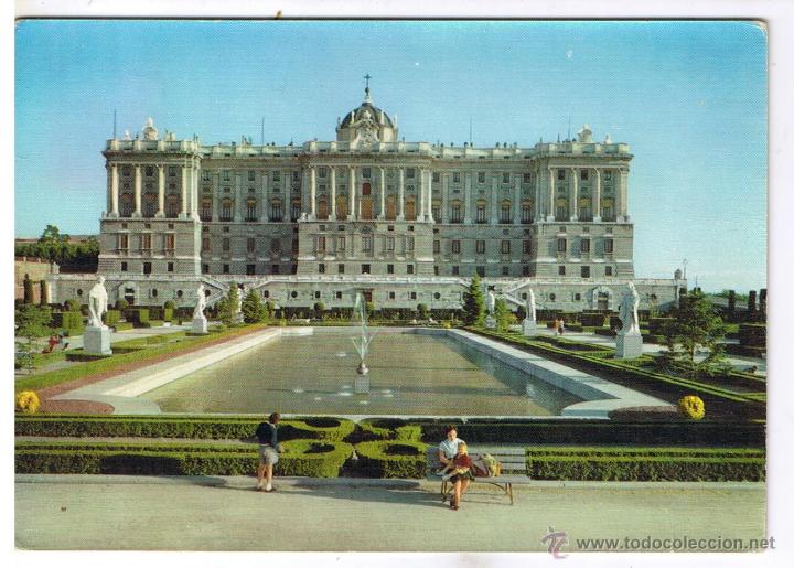 Postales: POSTAL: PALACIO REAL.  MADRID - Foto 1