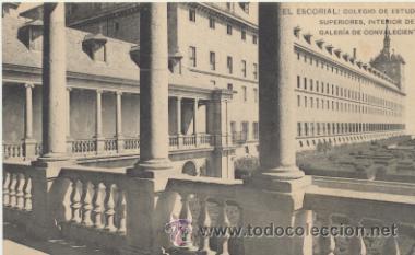 Cartoline: El Escorial.- Real Colegio de Alfonso XII.