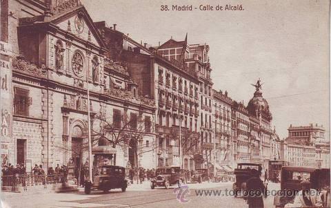 Postales: MADRID. Calle de Alcal&aacute;. - Foto 1