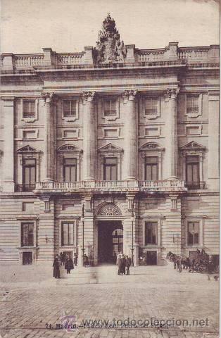 Postales: MADRID. Palacio Real: Puerta del Pr&iacute;ncipe. - Foto 1
