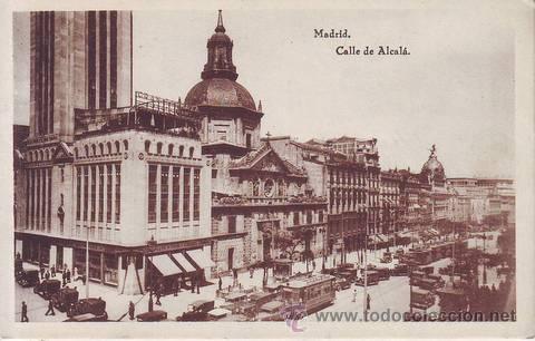 Postales: MADRID. Calle de Alcal&aacute;. - Foto 1