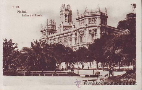 Postales: MADRID. Sal&oacute;n del Prado. - Foto 1