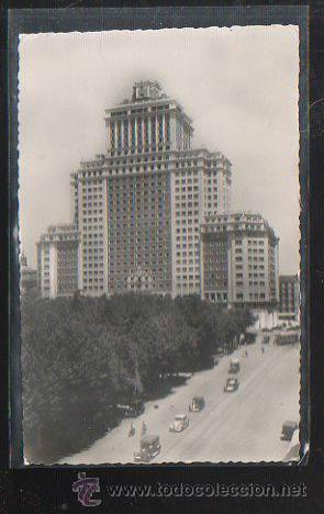 Postales: TARJETA POSTAL DE MADRID - EDIFICIO ESPA&Ntilde;A. 68. HAE - Foto 1