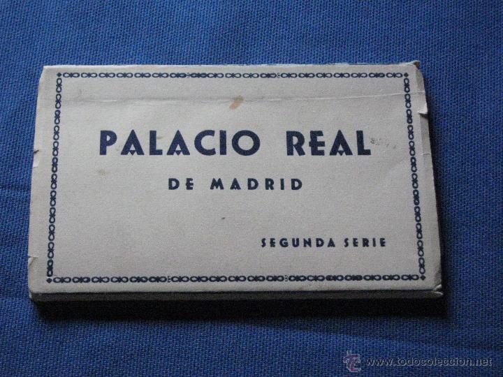 Postales: MADRID - ACORDEON CON 10 POSTALES DEL PALACIO REAL - Foto 1