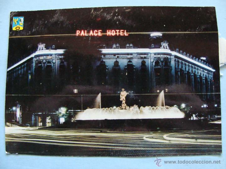 Postais: POSTAL DE MADRID CAPITAL. AÑO 1962. PALACE HOTEL. 1207