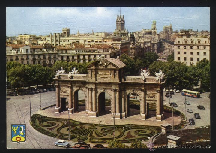 Postales: A-0027- MADRID. PUERTA DE ALCALA - Foto 1