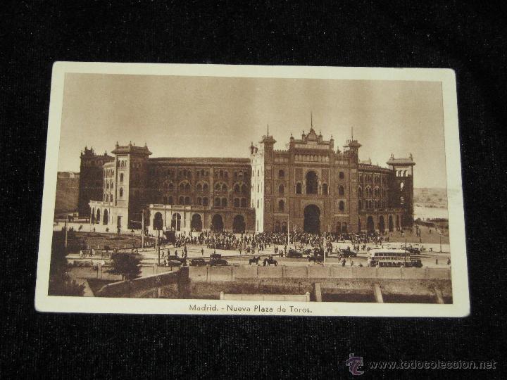 Postales: MADRID - NUEVA PLAZA DE TOROS - Foto 1