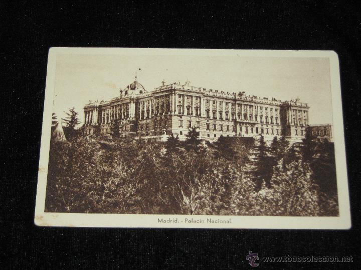 Postales: MADRID - PALACIO NACIONAL - Foto 1