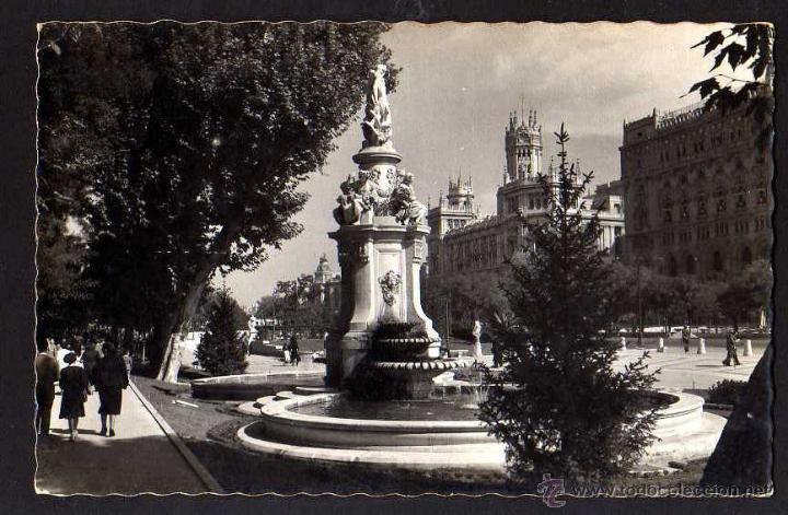 Postales: Madrid. Salon del Prado. Circulada - Foto 1