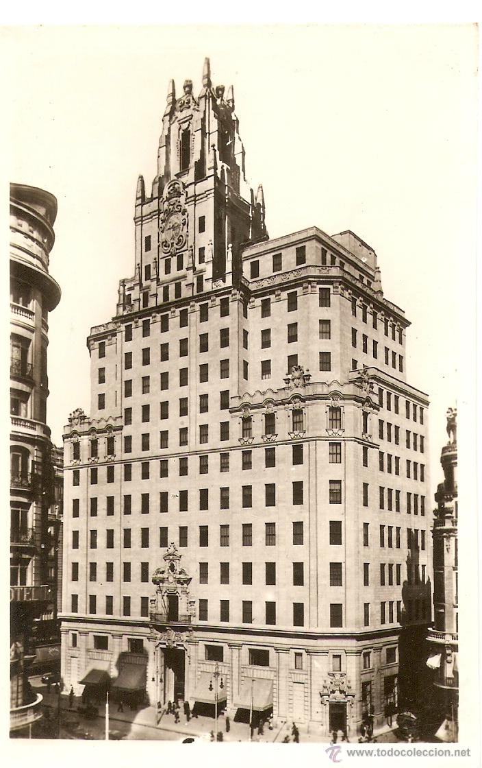Postales: POSTAL - PALACIO DE LA TELEF&Oacute;NICA - MADRID - Foto 1