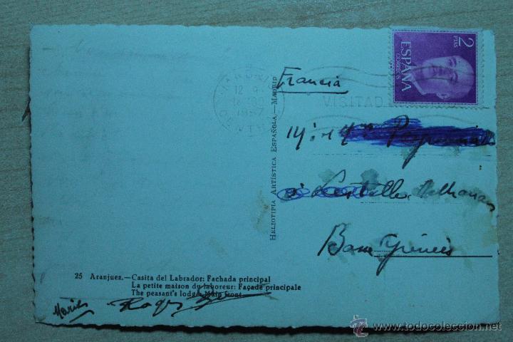 Postales: Postal antigua de Aranjuez - Foto 2