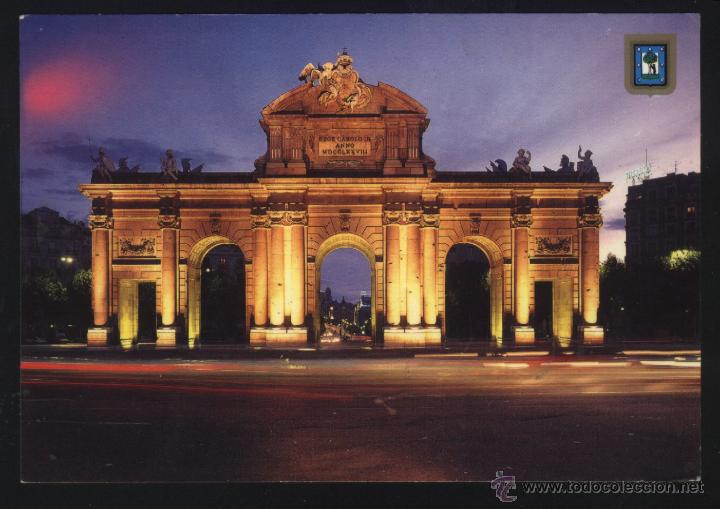 Postales: A-0077- MADRID. PUERTA DE ALCAL&Aacute;. - Foto 1