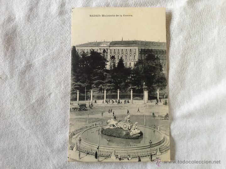 Postales: Madrid. Minsterio de la Guerra. Hauser y Menet. - Foto 1