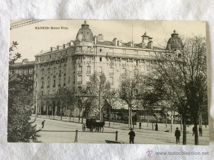 Postales: Madrid. Hotel Ritz. Hauser y Menet. - Foto 1