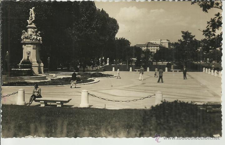 Postales: MADRID PASEO DEL PRADO ESCRITA - Foto 1