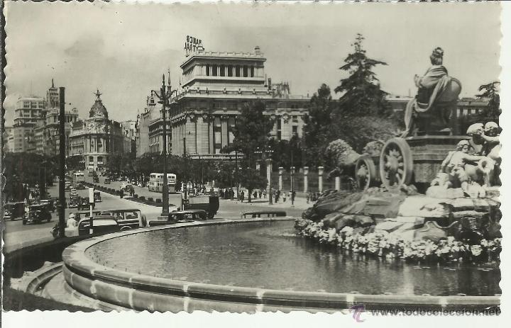 Postales: MADRID LA CIBELES ESCRITA - Foto 1