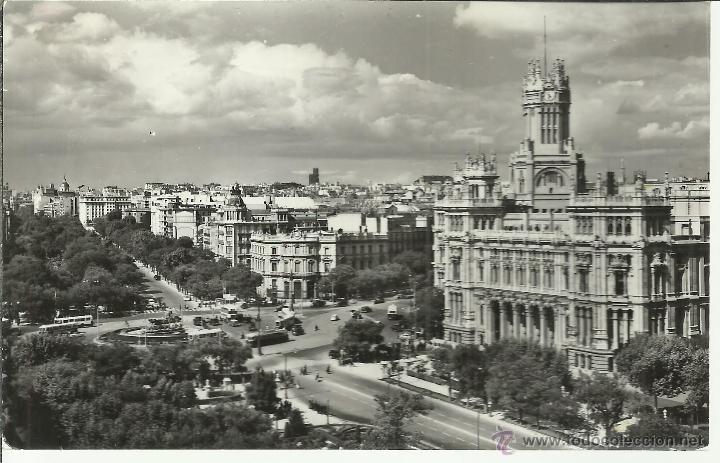 Postales: MADRID PALACIO COMUNICACIONES ESCRITA - Foto 1