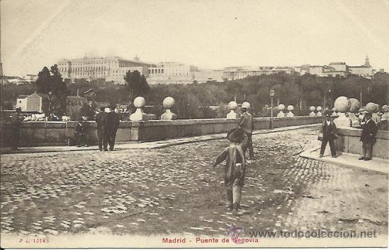 Postales: MADRID, PUENTE DE SEGOVIA. - Foto 1