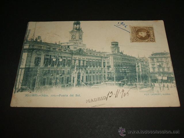 Postales: MADRID PUERTA DEL SOL - Foto 1