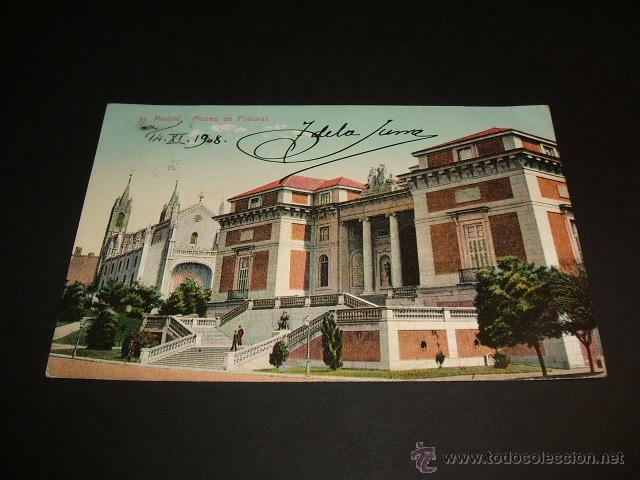 Postales: MADRID MUSEO DE PINTURAS - Foto 1