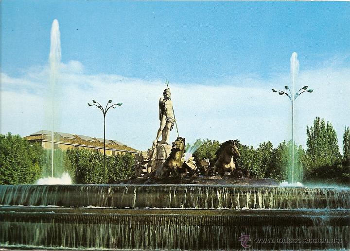 Postales: POSTAL - MONUMENTO A NEPTUNO, MADRID, SIN CIRCULAR - Foto 1