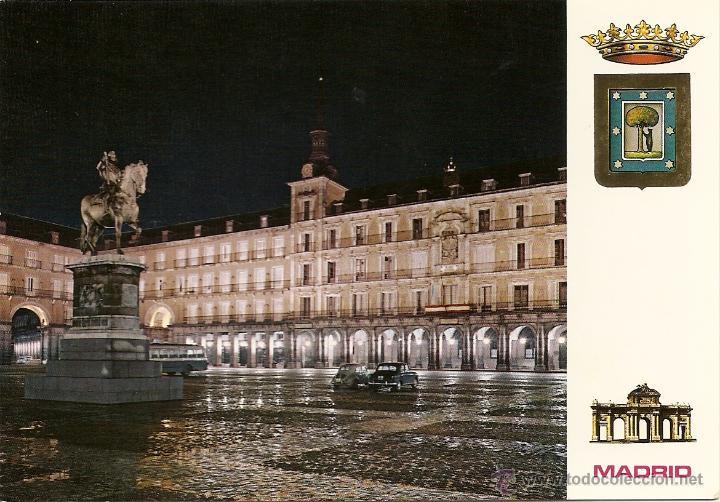 Postales: POSTAL - PLAZA MAYOR,  MADRID, SIN CIRCULAR - Foto 1