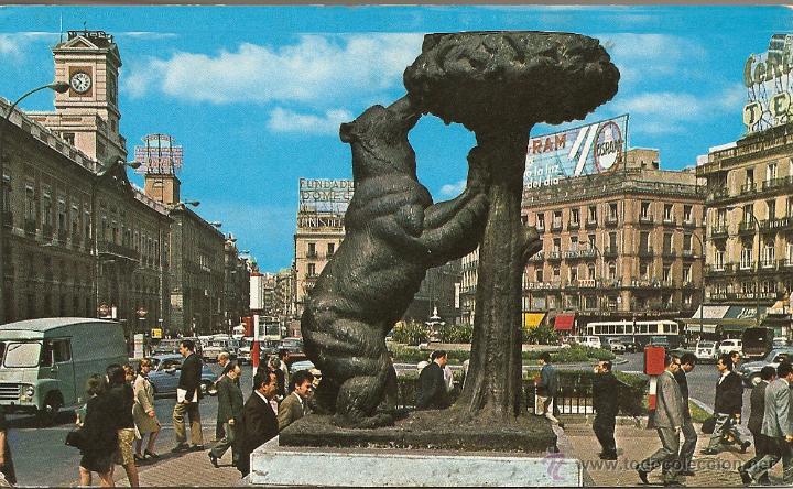 Postales: POSTAL - PUERTA DEL SOL, MADRID, SIN CIRCULAR - Foto 1