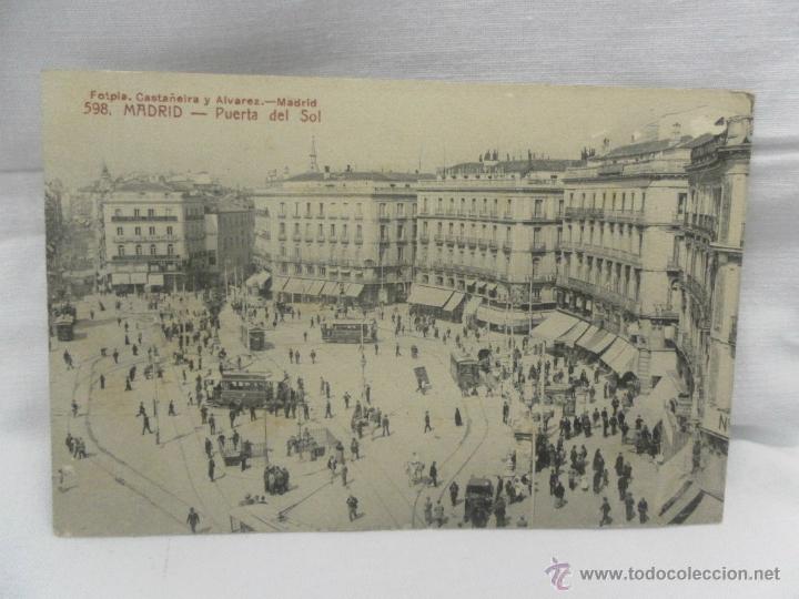 Postales: Madrid. Puerta del Sol. N&ordm; 598. - Foto 1
