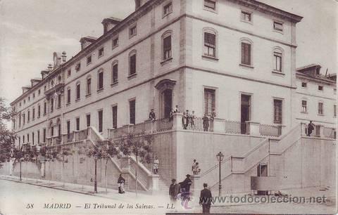 Postales: MADRID. El Tribunal de las Salesas. - Foto 1