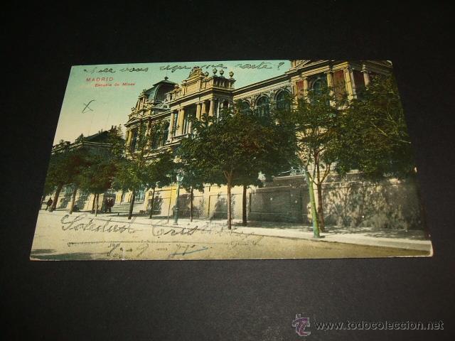 Postales: MADRID ESCUELA DE MINAS - Foto 1