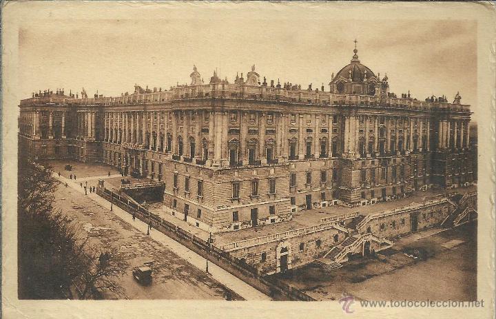 Postales: MADRID PALACIO REAL SIN ESCRIBIR - Foto 1