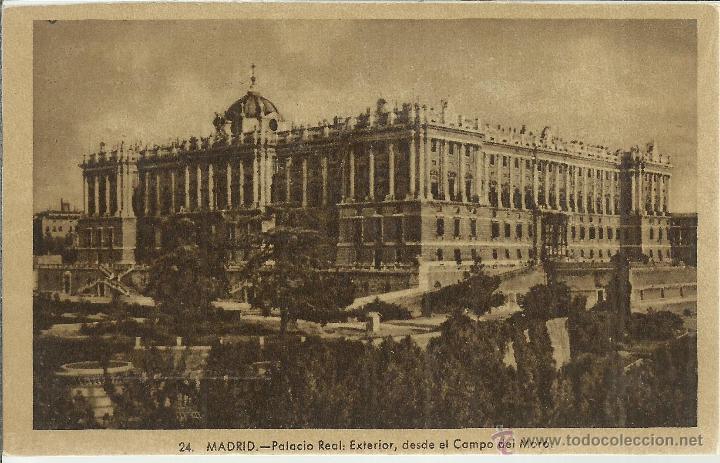 Postales: MADRID PALACIO REAL SIN ESCRIBIR - Foto 1