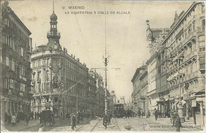 Postales: MADRID LA EQUITATIVA ESCRITA - Foto 1