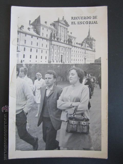 Postales: POSTAL MADRID. RECUERDO DE EL ESCORIAL. - Foto 1