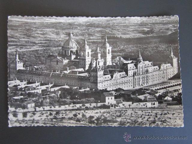 Postales: POSTAL MADRID. EL ESCORIAL. CIRCULADA - Foto 1