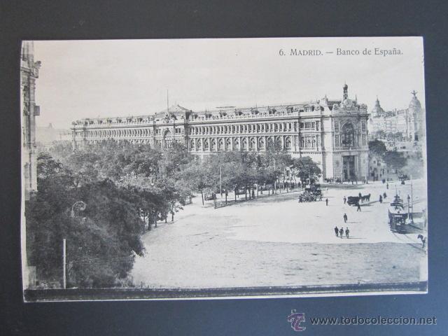 Postales: POSTAL MADRID. BANCO DE ESPA&Ntilde;A. - Foto 1