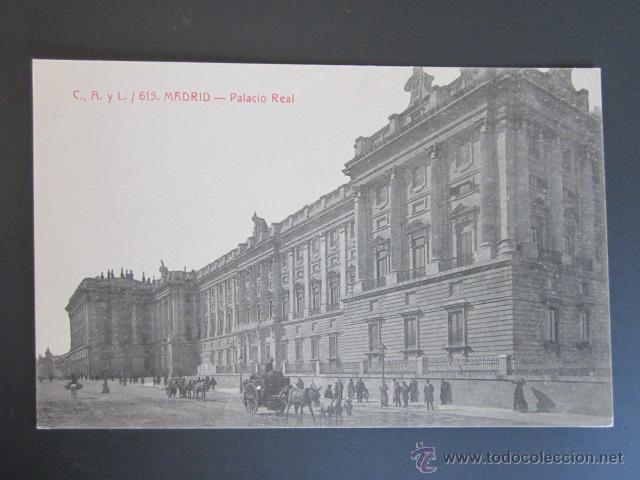 Postales: POSTAL MADRID. PALACIO REAL. - Foto 1