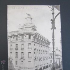 Postales: POSTAL MADRID. HOTEL DE ROMA.. Lote 44301387