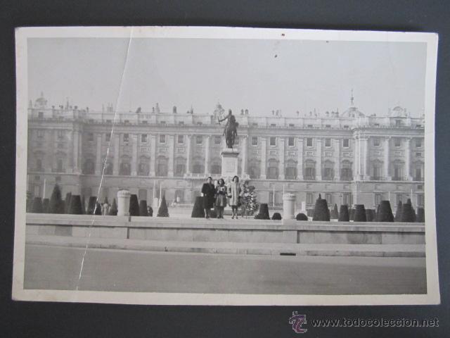 Postales: FOTO POSTAL MADRID. PALACIO REAL. - Foto 1